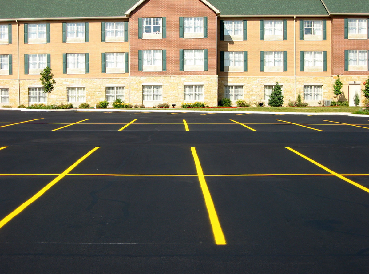 Parking Lot Striping Machine